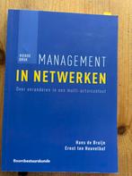 Hans de Bruijn - Management in netwerken, Ophalen of Verzenden, Zo goed als nieuw, Hans de Bruijn; Ernst ten Heuvelhof