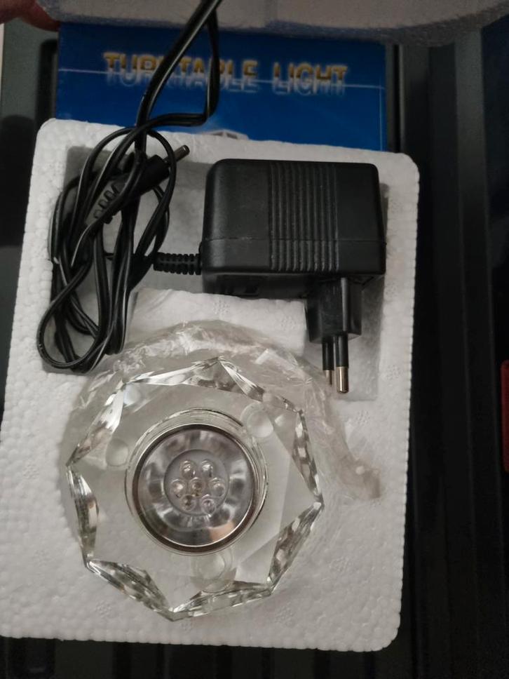 Kristallen met Lampen - Te Koop!, Huis en Inrichting, Woonaccessoires | Kandelaars en Kaarsen, Minder dan 25 cm, Overige materialen