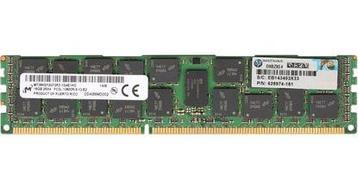 16GB 2Rx4 PC3-12800R DDR3-1600 ECC, Micron / HP beschikbaar voor biedingen