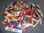 Partij 223=1000x Lego plaatjes&stenen gemengd