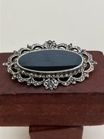 Prachtige antieke zilveren speld, Ophalen of Verzenden, Zilver, Broche