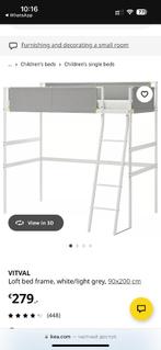 Kinderen bed 6+, 85 tot 100 cm, Verzenden, Zo goed als nieuw, 180 cm of meer