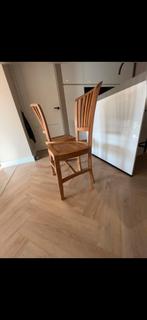 Teak hout stoelen 6 stuks, Huis en Inrichting, Stoelen, Ophalen, Bruin, Zo goed als nieuw, Vijf, Zes of meer stoelen