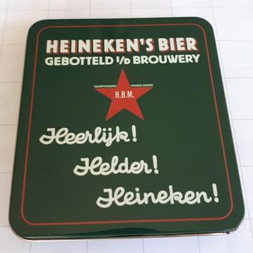 Heineken Blikkendoosje leeg beschikbaar voor biedingen