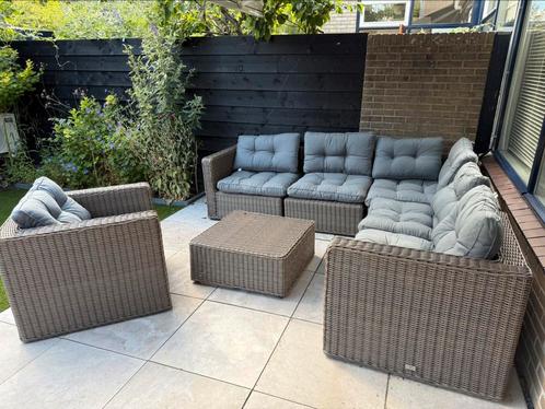 Loungeset, Tuin en Terras, Tuinsets en Loungesets, Zo goed als nieuw, Stoel, Ophalen