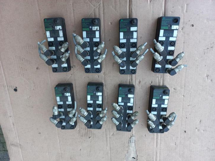 8x MURR mvk12 asi addr 01-i3 asi connector, Hobby en Vrije tijd, Elektronica-componenten, Zo goed als nieuw, Ophalen of Verzenden