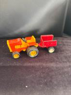 vintage Tonka tractor en aanhanger 1970, Ophalen of Verzenden, Gebruikt, Tractor of Landbouw, Overige merken