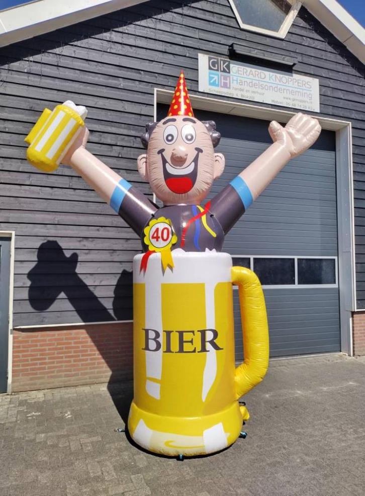 Abraham pop te huur, Hobby en Vrije tijd, Feestartikelen | Verhuur, Gebruikt, Abraham of Sarah, Ophalen