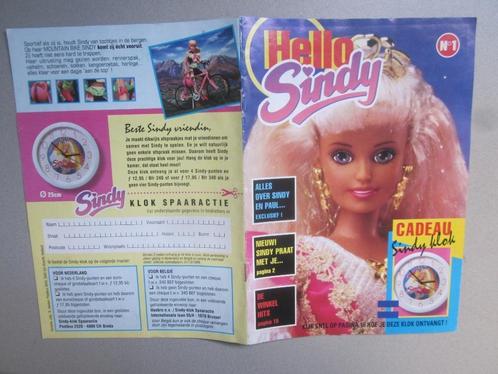 Heel oud boekje van: Hello Sindy Barbie boekje nr. 1, Verzamelen, Poppen, Gebruikt, Fashion Doll, Ophalen of Verzenden