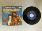 Big Mouth & Little Eva single vinyl. What a beautiful day., Ophalen of Verzenden, Gebruikt, Pop
