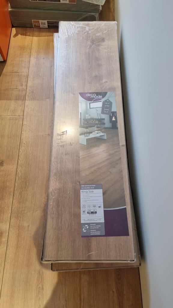 Laminaat (nieuw) 10m2, Doe-het-zelf en Verbouw, Hout en Planken, Ophalen