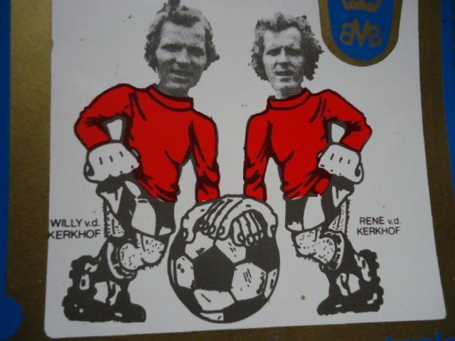 sticker oud PSV vintage voetbal vd Kerkhof eindhoven bier, Verzamelen, Stickers, Zo goed als nieuw, Bedrijf of Vereniging, Verzenden