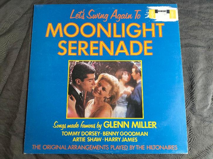 Let's Swing Again to Moonligt Serenade e.o. Big Band Hits, Cd's en Dvd's, Vinyl | Jazz en Blues, Zo goed als nieuw, Jazz en Blues