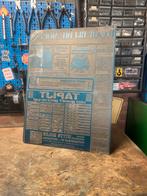 Antieke Drukpersplaat Krantenadvertentie, Antiek en Kunst, Ophalen of Verzenden