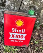 Shell olieblik. Oud shell olieblik. Leeg !! 2ltr, Verzamelen, Ophalen of Verzenden, Gebruikt, Overige