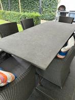 Tuintafel Belgisch hardsteen, Tuin en Terras, Tuinsets en Loungesets, Ophalen of Verzenden, Gebruikt, Overige materialen