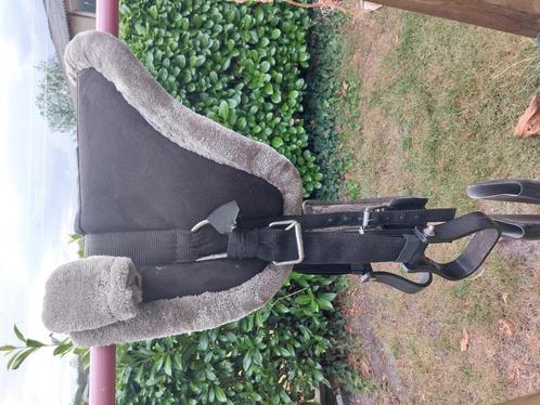 Beginnerszadel en toebehoren shetlandpony, Dieren en Toebehoren, Paarden en Pony's | Hoofdstellen en Tuigage, Gebruikt, Recreatie