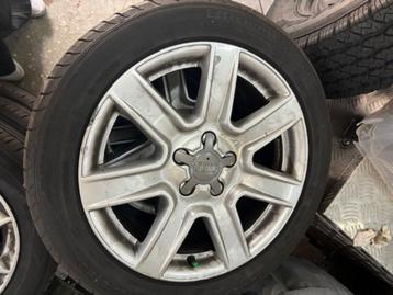 Audi banden + velgen 4 stuks 17 Inch beschikbaar voor biedingen