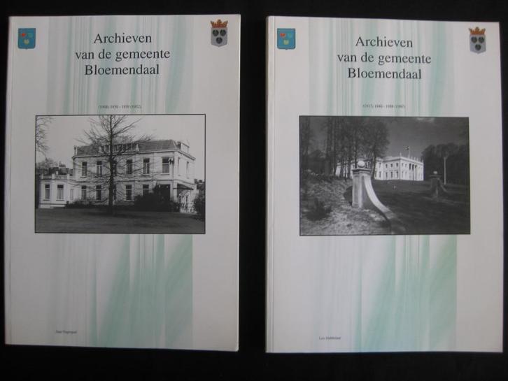 Archieven van de gemeente Bloemendaal. 2 Delen., Boeken, Geschiedenis | Stad en Regio, Gelezen, Ophalen of Verzenden