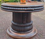 Antieke Eiken Ronde Tafel - Diameter 100cm, Ophalen