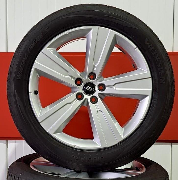 winterset 20 inch + winterbanden origineel Audi Q7 6.5mm, Auto-onderdelen, Banden en Velgen, Banden en Velgen, Winterbanden, 20 inch
