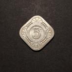5 cent 1932 mooie kwaliteit, Koningin Wilhelmina, Losse munt, 5 cent, Verzenden