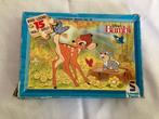 Houten legpuzzel Bambi, Kinderen en Baby's, Speelgoed | Kinderpuzzels, Gebruikt, 10 tot 50 stukjes, Ophalen of Verzenden, Van hout