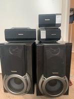 Technics 5-delige speakerset, Gebruikt, 60 tot 120 watt, Complete surroundset, Ophalen