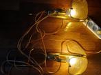 Messing wandlampjes, Huis en Inrichting, Lampen | Wandlampen, Ophalen of Verzenden, Zo goed als nieuw, Metaal