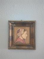 Schilderij meisje Francois de Ribaupierre, Zwitserse kunsten, Ophalen of Verzenden