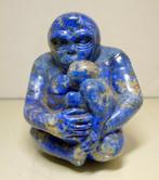 Lapis Lazuli Aap met Kind, Antiek en Kunst, Ophalen of Verzenden