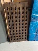 Houten wijnrek voor 25+ flessen, Ophalen, Gebruikt, 25 flessen of meer, 75 cm of meer