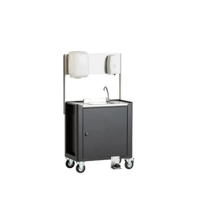 Mobiele hygiënische wasunit van MultiWagon (E439), Doe-het-zelf en Verbouw, Sanitair, Zo goed als nieuw, Wastafel, Rvs, Ophalen