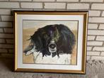Mooi ingelijste aquarel van een Friese Stabij, Antiek en Kunst, Ophalen