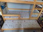 Houten Stapelbed met Uitschuifbaar Bed, Ophalen of Verzenden, Zo goed als nieuw, Stapelbed