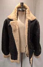 Heren lammy coat pilotenjas - maat L - lamsleer - Itinerance, Maat 52/54 (L), Itinerance, Bruin, Ophalen of Verzenden