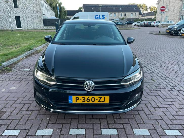 Volkswagen Polo 1.0 TSI 95pk 2018 Zwart, Auto's, Volkswagen, Particulier, Polo, ABS, Achteruitrijcamera, Airbags, Airconditioning