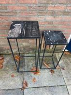 Bijzettafels 2 stuks, Ophalen, Zo goed als nieuw