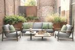 Coco Ralph stoel‑bank loungeset 5‑delig, Ophalen, 5 zitplaatsen, Teakhout, Loungeset