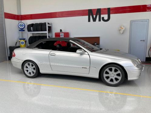 Mercedes Benz CLK 500 Cabrio (A209) 1:18 Kyosho MJ, Hobby en Vrije tijd, Modelauto's | 1:18, Zo goed als nieuw, Auto, Kyosho, Ophalen of Verzenden