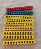 Partij 9x 1x12 Lego Technic balken, diverse kleuren, Ophalen of Verzenden, Zo goed als nieuw, Losse stenen, Lego
