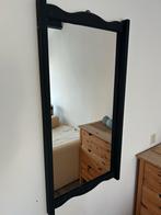 Zwarte Rechthoekige Spiegel, Ophalen, Gebruikt, 100 tot 150 cm, Rechthoekig