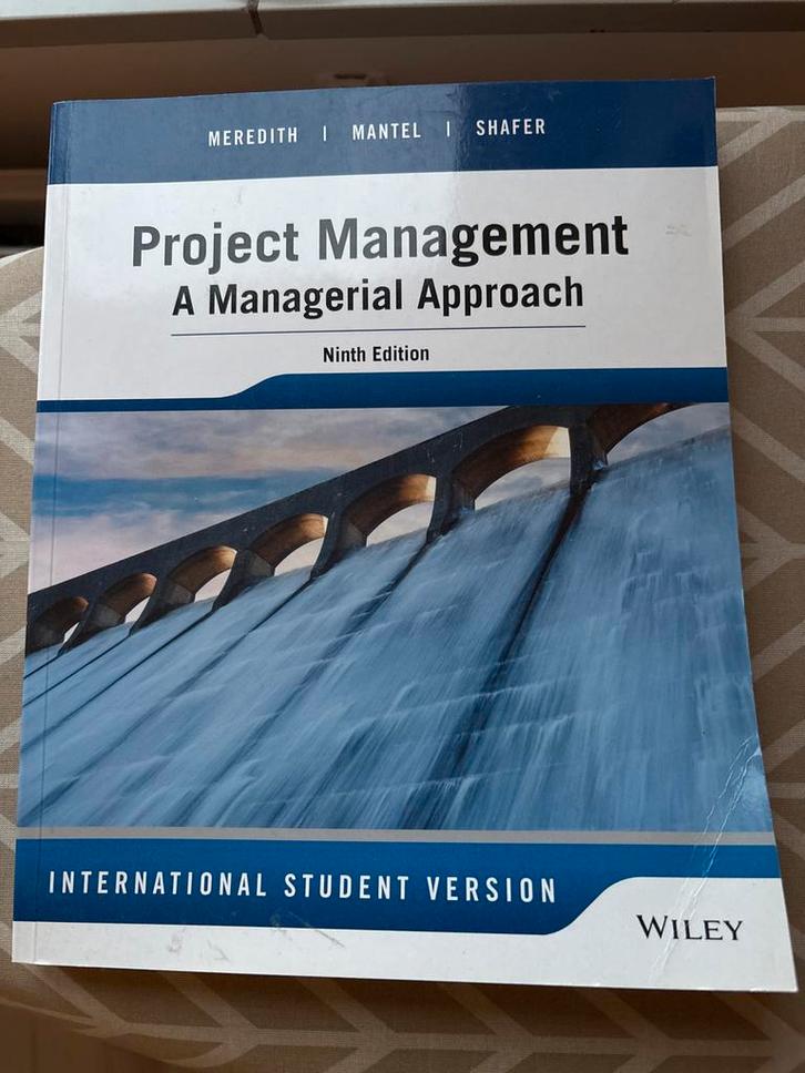 Project Management - Meredith, Mantel & Shafer, Boeken, Studieboeken en Cursussen, Zo goed als nieuw, HBO, Beta, Ophalen