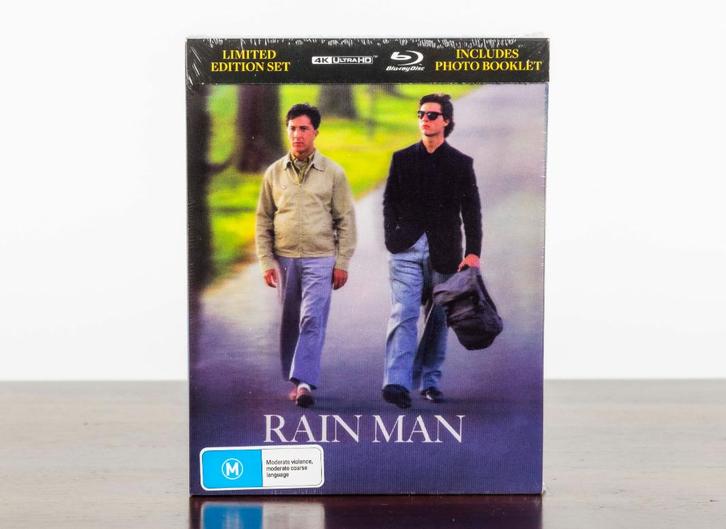 Rain Man 4k UHD + Blu-Ray Box Set (Import) ViaVision, Cd's en Dvd's, Blu-ray, Nieuw in verpakking, Drama, Boxset, Ophalen of Verzenden