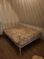 TE KOOP STALEN BED VAN 200X140 cm, Ophalen of Verzenden, Eenpersoons, Metaal, 90 cm