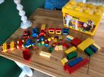 Lego Duplo set met opberg bak, Kinderen en Baby's, Speelgoed | Duplo en Lego, Duplo, Gebruikt, Ophalen of Verzenden, Losse stenen