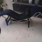 Verchroomde ligstoel, Ophalen, Eenpersoons, 75 tot 100 cm, Stof