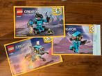 Lego 31062 Ruimte robot 3 in 1, Kinderen en Baby's, Speelgoed | Duplo en Lego, Ophalen of Verzenden, Gebruikt