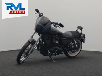 Harley Davidson Chopper Unieke Custom XL 1200 Sportster Road beschikbaar voor biedingen