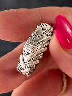 Buddha to buddha ring george textuur, 19 tot 20, Ophalen of Verzenden, Zo goed als nieuw, Dame of Heer